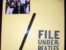 FILE UNDER BEATLES LP * PHOTO * FILM STRIP * BOOT FIRST EDITION * RARE SONGS  NM