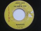 JAMES LEWIS & THE CASE OF TYME Manifesto Legend Funk 45 HEAR