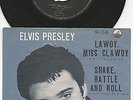 Elvis Presley 7“ 45 Single Lawdy Miss Clawdy/Shake Rattle And Roll Japan
