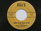 JIMMY ARMSTRONG I Want To Be Close To You / Rise Sally Zell's Deep Soul R&B 45