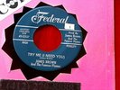 JAMES BROWN   TRY ME GREEN LABEL  VG++ IN  DEMAND NOW  FEDERAL      FUNK  45