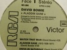 DAVID BOWIE:ALADDIN SANE:VINYL L.P:ORIGINAL 1973 RARE FRENCH PRESSING.