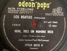 THE BEATLES ARGENTINA SINGLE 1967 VG ODEON POPS