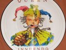 QUEEN INNUENDO UK LP PICTURE DISC RARE VINYL PIC DISK ALBUM JOHN DEACON CLOWN