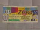 U2 Zooropa ZOO TV Tour Cologne Germany Köln unused concert ticket 12 June 1993