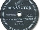 Rare ELVIS PRESLEY Rock'n Roll 78 RPM Record Good Rockin' Tonight (Sun Sessions)