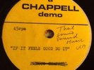 UNKNOWN SOUL FUNK Acetate - If It Feels Good Do It. UK Chapell 45' Library Vocal