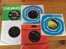 Beatles vinyl 45 rpm singles X 5 Hey Jude/ Penny Lane/Hello Goodbye....,,