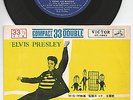 Elvis Presley 7“ 45 EP Jailhouse Rock Japan Version 2 Laminated Cover Black Logo