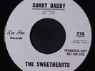 SWEETHEARTS: Sorry Daddy / Ting-a-ling-a-ling 45 (dj) rare Vocal Groups