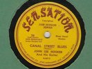 78 rpm Blues John Lee Hooker Sensation 26 Huckle Up Baby in V+E- Hear