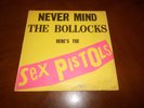 Sex Pistols Never Mind The Bollocks Vinyl LP Virgin UK Import