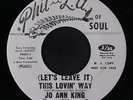 JO ANN KING: This Lovin' Way / Hey Lancelot 45 (dj) Funk