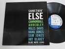 CANNONBALL ADDERLEY/SOMETHIN´ ELSE  LP 1962 USA BLUE NOTE BLP 1595
