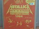 METALLICA      live in paris 84    LP       coloured vinyl