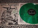 CAPITOL PUNISHMENT 1ST LP GREEN VINYL PUNK KBD MISFITS BLACK FLAG HARDCORE MINT