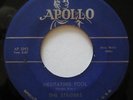 The Striders - RARE Doo Wop - Hesitating Fool & I Wonder - Apollo - 45  *HEAR*