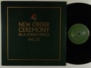 NEW ORDER Ceremony/In A Lonely Place 12'' on Factory NM uk