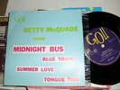 BETTY MCQUADE SINGS MIDNIGHT BUS   NM OZ AUST GO  GEP 1006 EP 1966