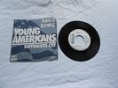 Rarität Single David Bowie-YOUNG AMERICANS-SUFFRAGETTE CITY,Warenprobe aus 1975