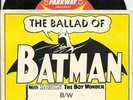 THE CAMPS Ballad Of BATMAN CRICKETS BUDDY HOLLY GROUP ROCK COMIC BOOK 45 RPM