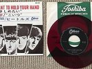 BEATLES-Japan Orig RED VINYL Odeon 45 RPM 