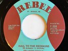 HAIL TO THE REDSKINS 7” 45rpm record  SELDOM SCENE bluegrass version NFL nm HEAR