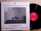 Open Window OW 002 Italienishche Violinmusik Banchini,Darmstadt,Gross NM