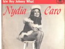 NYDIA CARO--PICTURE SLEEVE + 45--(ASK ME WHAT I WANT FOR CHRISTMAS)--PS--PIC-SLV