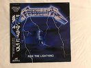 Metallica - Ride The Lightning Japan OBI K25P 501 1984 Press Japanese Nexus