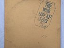 The Who Live At Leeds Blue Label 1st Press LP ALL 12 Inserts Decca DL 79175 VG++