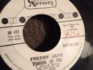 Freddy Jaye 45 Rpm Record Promo I Need Somebody's Love   Thinking Of You UA 433