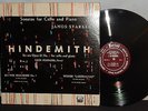 JANOS STARKER LP SONATAS FOR CELLO & PIANO HINDEMITH NM PERIOD NR VPI