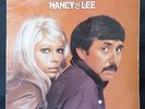 NANCY SINATRA LEE HAZLEWOOD Nancy & Lee REPRISE UK 1st Press STEREO STICKER LP