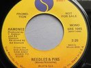 Ramones - Needles And Pins USA 1978 Sire Promotional 7