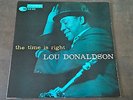 Lou Donaldson, The time is right,  BLP 4025, 47 West 63rd, RVG, ear, DG, VG++