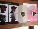 GORILLAZ - DEMON DAYS DOUBLE ALBUM 1 CLEAR VINYL & 1 PINK / CLEAR  MARBLED VINYL