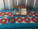 The Mikado 9 Record Set 45RPM Gilbert & Sullivan RCA Red Seal 1952   WCT 6009