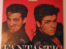 WHAM LP FANTASTIC HAND SIGNED AUTOGRAPHED BY GEORGE MICHAEL AND ANDREW RIDGELEY