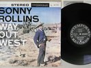 SONNY ROLLINS WAY OUT WEST CONTEMPORARY LAX-3010 Japan Vinyl LP