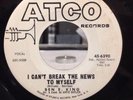 Ben E King I Can't Break The News To Myself Atco Demo Northern Soul R&B Oldie