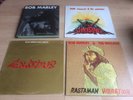 Bob Marley Record & Book Bundle ( Exodus, Uprising, Rastaman Vibration) Reggae