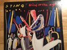 STING (The Police) bring on the night UK 2LP LP (BRING-1) + INNERS NM TOP (a)