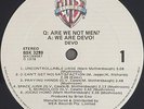 Devo  Are We Not Men Australian First Pressing 1978 With Inner