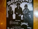MINT  † MOTÖRHEAD Motorhead 2015 German XL (84cm) Concert Promo Poster Munchen