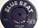 LAUREL AITKEN - Little Girl / Daniel Saw The Stone - UK BLUE BEAT 1963 ska mento