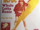 AC/DC R&R Germany 45 Atlantic #10992 Whole Lotta Rosie b/w Dog Eat Dog VG++