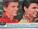 THE EVERLY BROTHERS ORIG 1959 SONGS OUR DADDY TAUGHT US 2  AUTOGRAPHED SIGNED