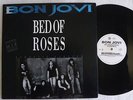 BON JOVI BED OF ROSES ACOUSTIC LP RADIO/DJ PROMOTIONAL BRAZIL 1993 WHITE ####