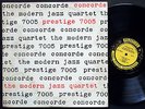 THE MODERN JAZZ QUARTET Concorde LP PRESTIGE PRLP 7005 Orig US 1955 RVG DG MONO